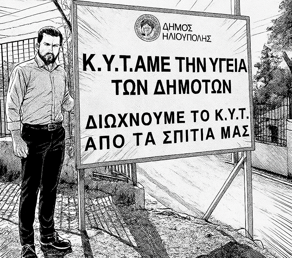 Ο Μάρκος Σεφερλής και το ΚΥΤ Ηλιούπολης.
